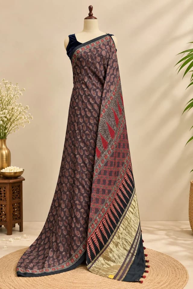 Pure Modal Saree AA315516